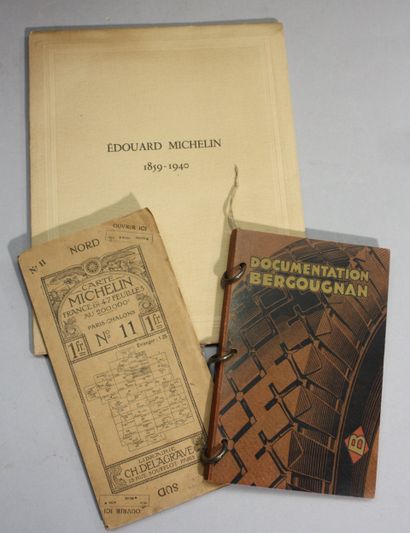 [MICHELIN - BERGOUGNON]. 
Edouard Michelin...