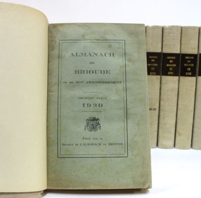 ALMANACH DE BRIOUDE ET DE SON ARRONDISSEMENT.
Du...