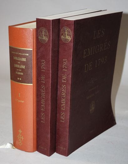 PELLETIER. Nobiliaire de la Lorraine et du...