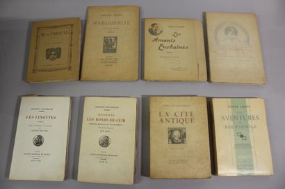 [ILLUSTRES MODERNES. 8 volumes : 
LORRAIN...