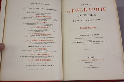 RECLUS (Elysée). New universal geography....