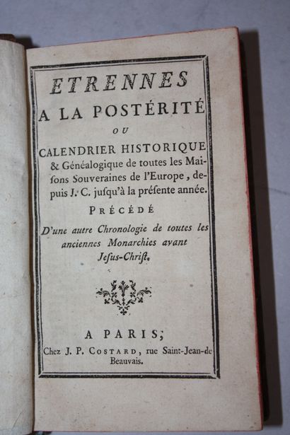 La France ecclésiastique, ou état présent...