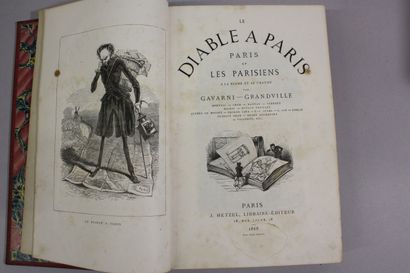 Littérature. Varia. 10 volumes, dont : GAVARNI...