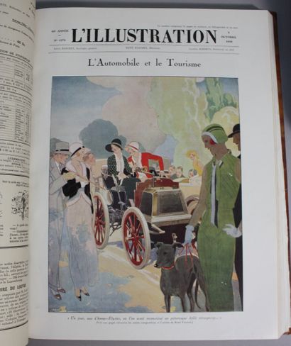 L’ILLUSTRATION & France ILLUSTRATION. Numéros...