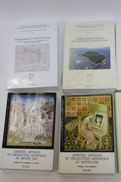 [HISTOIRE HISTOIRE DE L’ART]. 10 volumes,...