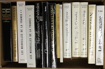 [HISTOIRE DE L’ART]. 14 volumes. 
La peinture...