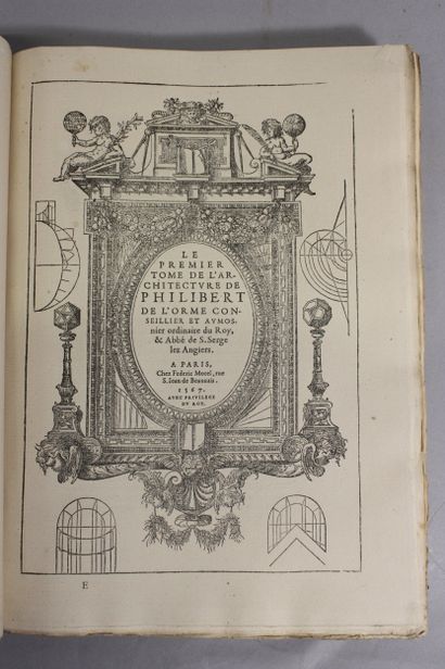 NIZET (C.). L’œuvre de Philibert de l’Orme...