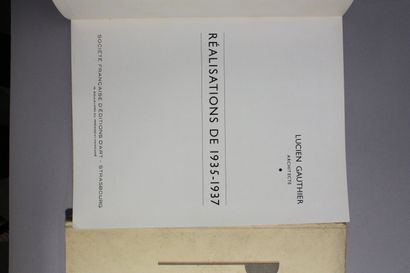 [MONOGRAPHIES D’ARCHITECTES]. 17 volumes...