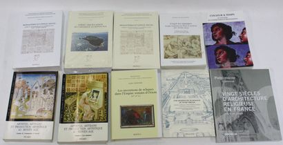 [HISTOIRE HISTOIRE DE L’ART]. 10 volumes,...
