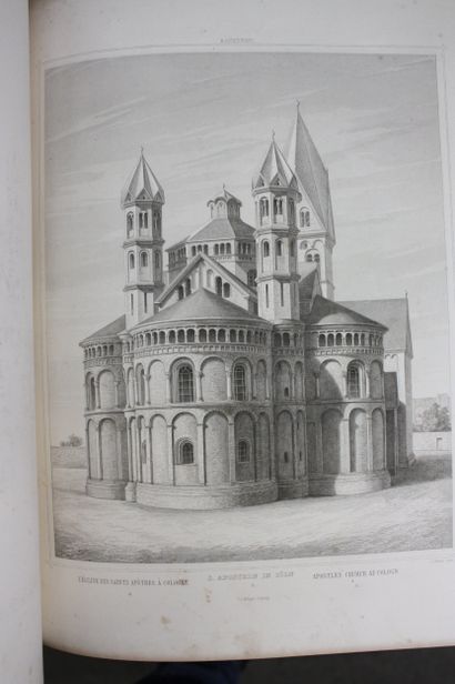 FORSTER (Ernst). Monuments d’architecture,...