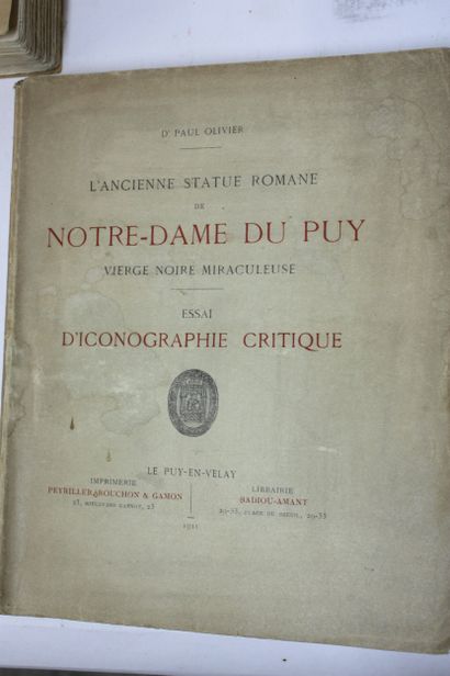 [LE PUY EN VELAY]. 11 volumes dont : 
PASCAL,...