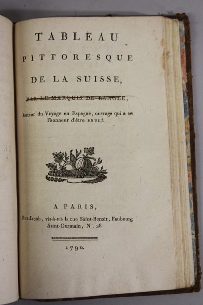 [VOYAGES]. Voyage pittoresque et sentimental,...