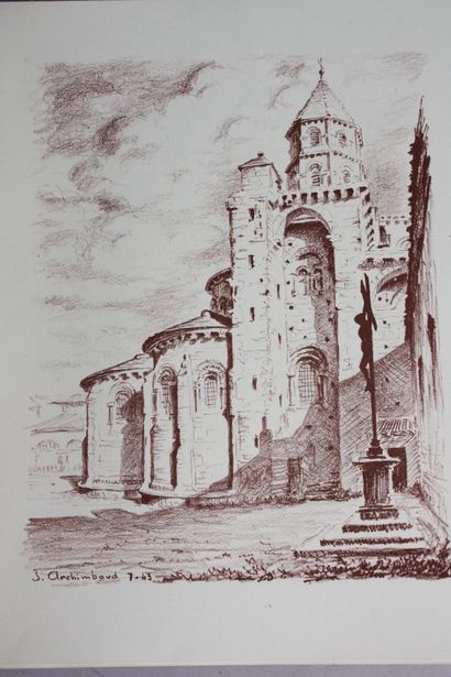 BLANC (Alphonse). Brioude et sa région. Notes...
