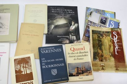 [BOURBONNAIS]. 15 volumes, dont : 
BORDELLE,...