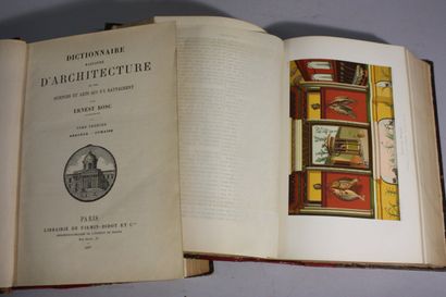 [ARCHITECTURE]. 7 volumes :
- BOSC. Dictionnaire...