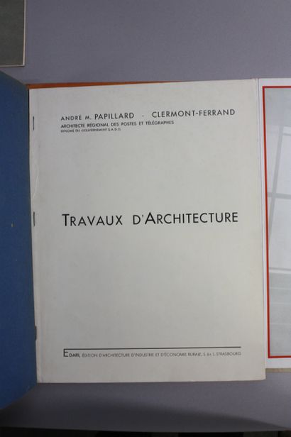 [MONOGRAPHIES D’ARCHITECTES]. 17 volumes...