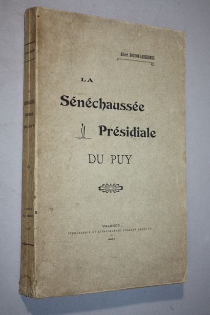 BOUDON-LASHERME (Albert). La Sénéchaussée...