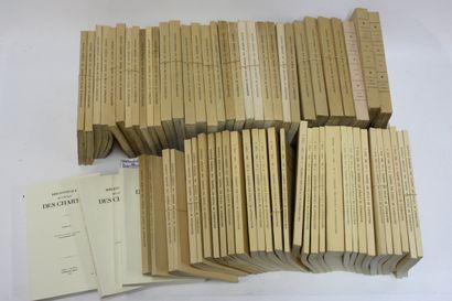 Bibliothèque de l’Ecole des Chartes. Volumes...