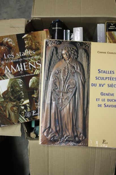 HISTOIRE ART ARCHEOLOGIE. 1 carton de livres...