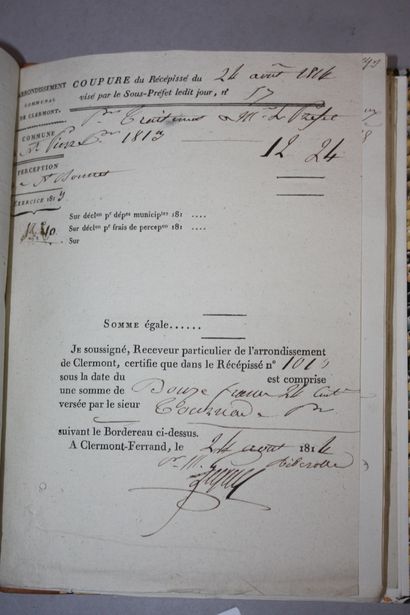 POIDEBARD (W.). Notice sur Monsieur de Saint-Fonds...
