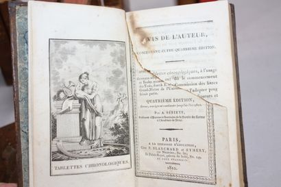 [CHASSOT DE NANTIGNY]. TABLETTES HISTORIQUES...