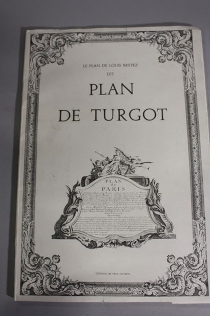 BRETEZ (Louis). Plan de Paris de Louis Bretez,...