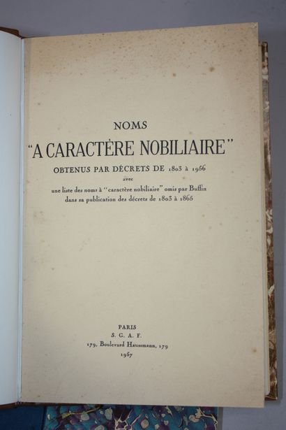 [NOBLESSE].
ALBIOUSSE (Louis d'). Un cahier...