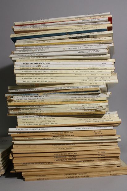 [ARCHITECTURE - REVUES] : (4 cartons)
« Aujourd’hui...