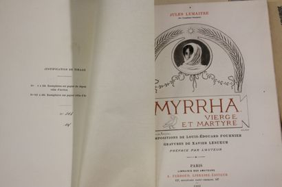 [ILLUSTRES MODERNES. 8 volumes : 
LORRAIN...