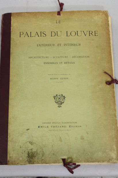 [VERSAILLES FONTAINEBLEAU LOUVRE]. 
NOLHAC...