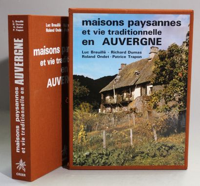 DUMAS ONDET TRAPON. Maisons paysannes et...