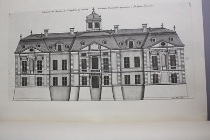 MAROT (Jean). Recueil des planches des Sieurs...
