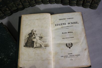 SCRIBE. Théâtre complet. 
P., Aimé André,...