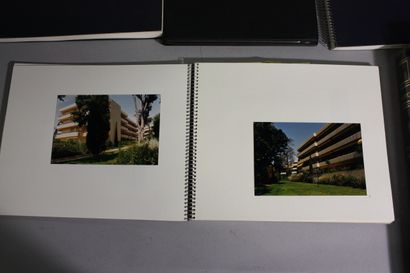 VIGNERON (Valentin). 6 albums photos de projets...