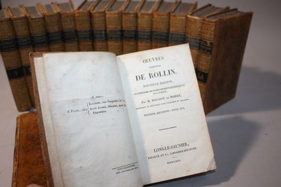 ROLLIN. Œuvres. Ancient history. Nouvelle...