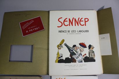 [HUMOUR]. 4 volumes : 
SENNEP. Vichy. Préface...