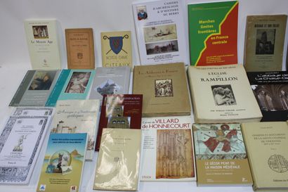 [HISTOIRE DE L’ART]. Environ 30 volumes,...