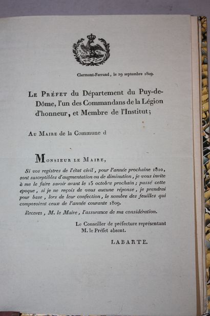POIDEBARD (W.). Notice sur Monsieur de Saint-Fonds...