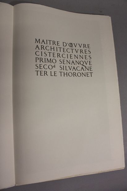 POUILLON (Fernand). Maitre d’œuvre naissance...