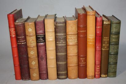 [BINDINGS]. Set of 12 volumes of 19th and...