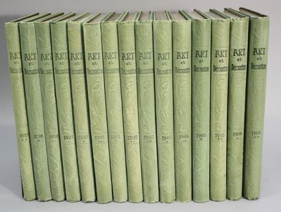 ART ET DECORATION. Revue mensuelle d’art...