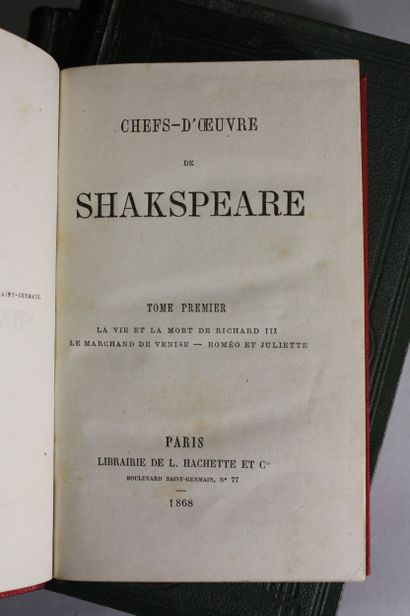 [THEATRE]. 
MOLIERE. Œuvres complètes. P.,...