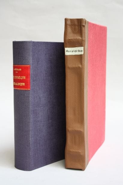 [HERALDICS]. 2 volumes:
GUIGARD (Joannis)....