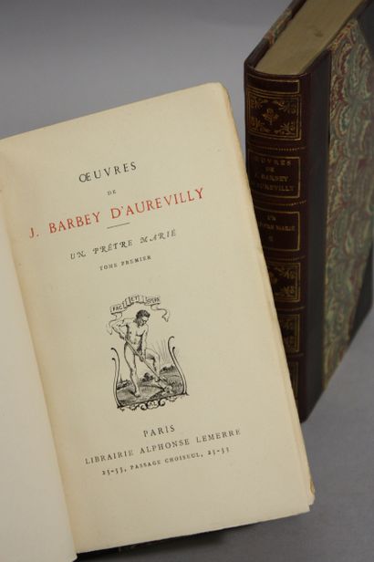BARBEY D’AUREVILLY (J.). Un prêtre marié....