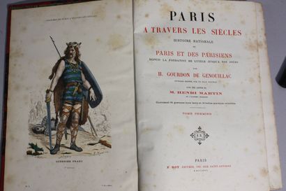 GOURDON DE GENOUILLAC (H.). Paris à travers...