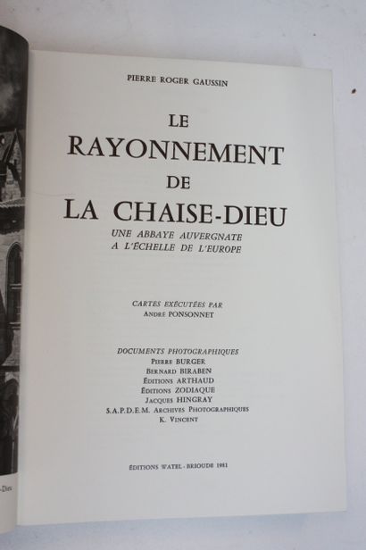 LA CHAISE-DIEU. 4 volumes. 
FAUCON. Notice...