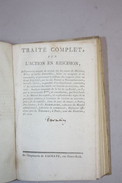 [IMPRESSIONS CLERMONTOISES]. 2 volumes: 
Recueil...