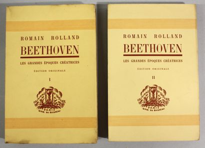 ROLLAND (Romain). Beethoven. Les grandes...