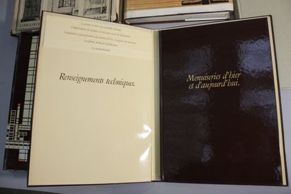 [BOIS]. 4 volumes : 
Menuisiers d’hier et...