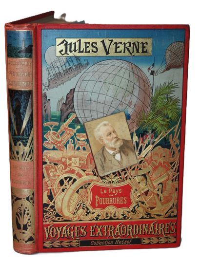 VERNE (J.). Le pays des fourrures. 
P, Hetzel,...